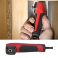 thumbnail image 4 of Adaptateur de Perceuse à Angle Droit Shockwave, Poignée en Caoutchouc Rouge 90 Degrés pour Perceuse, 4 of 8