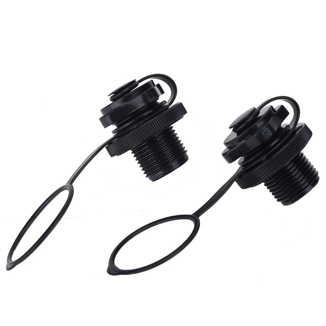 Boston Valve, 2pcs Replacement Inflatable Boat Valve, Pool Boat Rubber Dinghy For Inflatable Rubber Dinghy Raft Raft