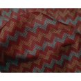 thumbnail image 4 of oneOone Silk Tabby Fabric Chevron Block Decor Fabric Printed BTY 42 Inch Wide, 4 of 4