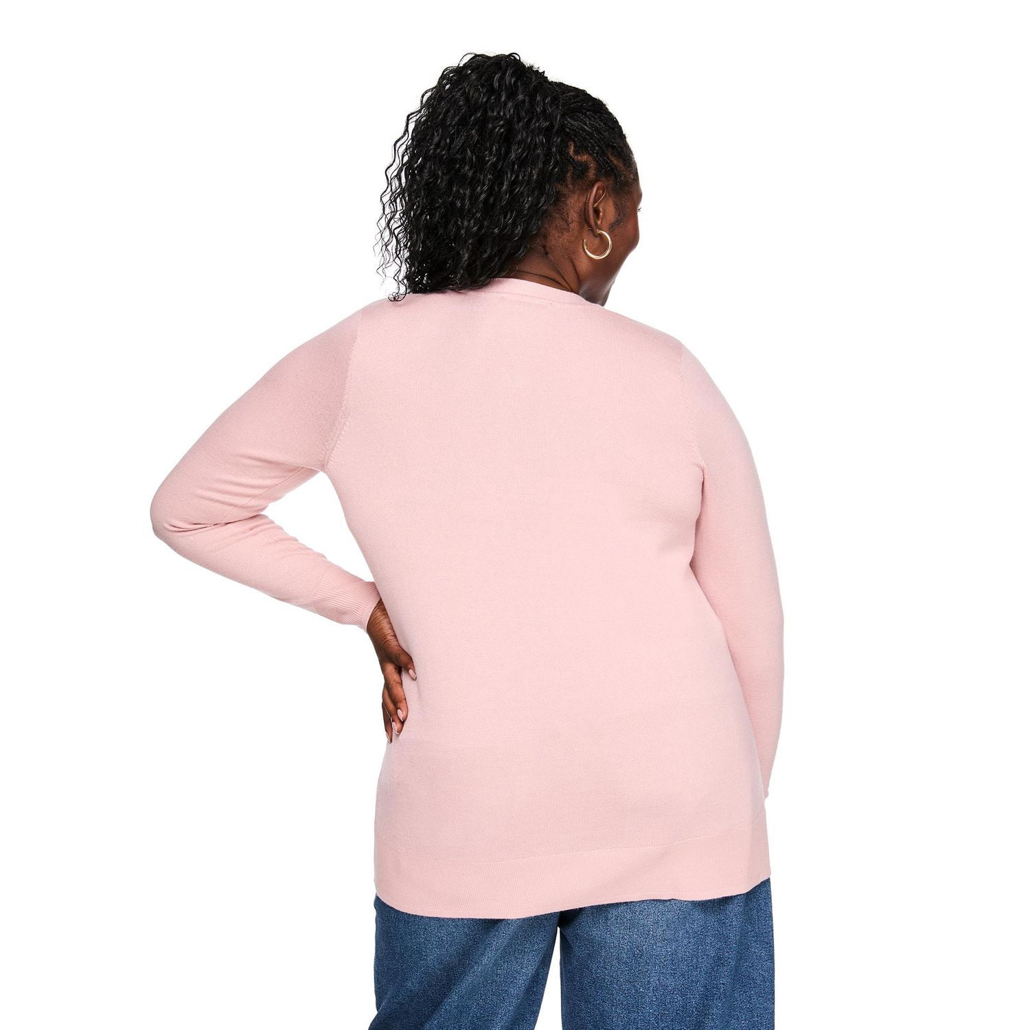 Cardigan ouvert sur le devant Lane Bryant Plus pour femmes