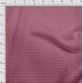thumbnail image 4 of oneOone Rayonne Rose Tissu Rétro Carte Tissu Matériel Tissu Imprimé par la Cour 56 Pouces de Large, 4 of 5