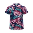 thumbnail image 2 of Jowowha Petits Garçons Été Plage Décontracté Aloha Luau Chemises Col Rabattu Hauts Tropicaux Tenue de Jeu Type A 150, 2 of 7