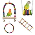 thumbnail image 4 of Parrot Bird Toy Cage Bird Toys Set Toy Bird Cage Parrot Accessorie s Toys A3C9, 4 of 8