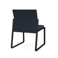 thumbnail image 5 of Fauteuil d'Appoint Sans Accoudoirs pour Réception Gansett / Acier Noir / Bleu / Bleu, 5 of 5