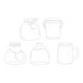 thumbnail image 2 of 20PC Large Size Bookmark Flower Page Clips Bookmarks Children Handmade DIY Transparent Flower Page Glass Bottle Wishing Bottle Sticker, 2 of 9