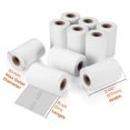 thumbnail image 3 of 10 Pcs Thermal Paper, for Mobile 58mm 30mm Mini Thermal Printer Cash Register POS Receipt Paper Roll, 3 of 5