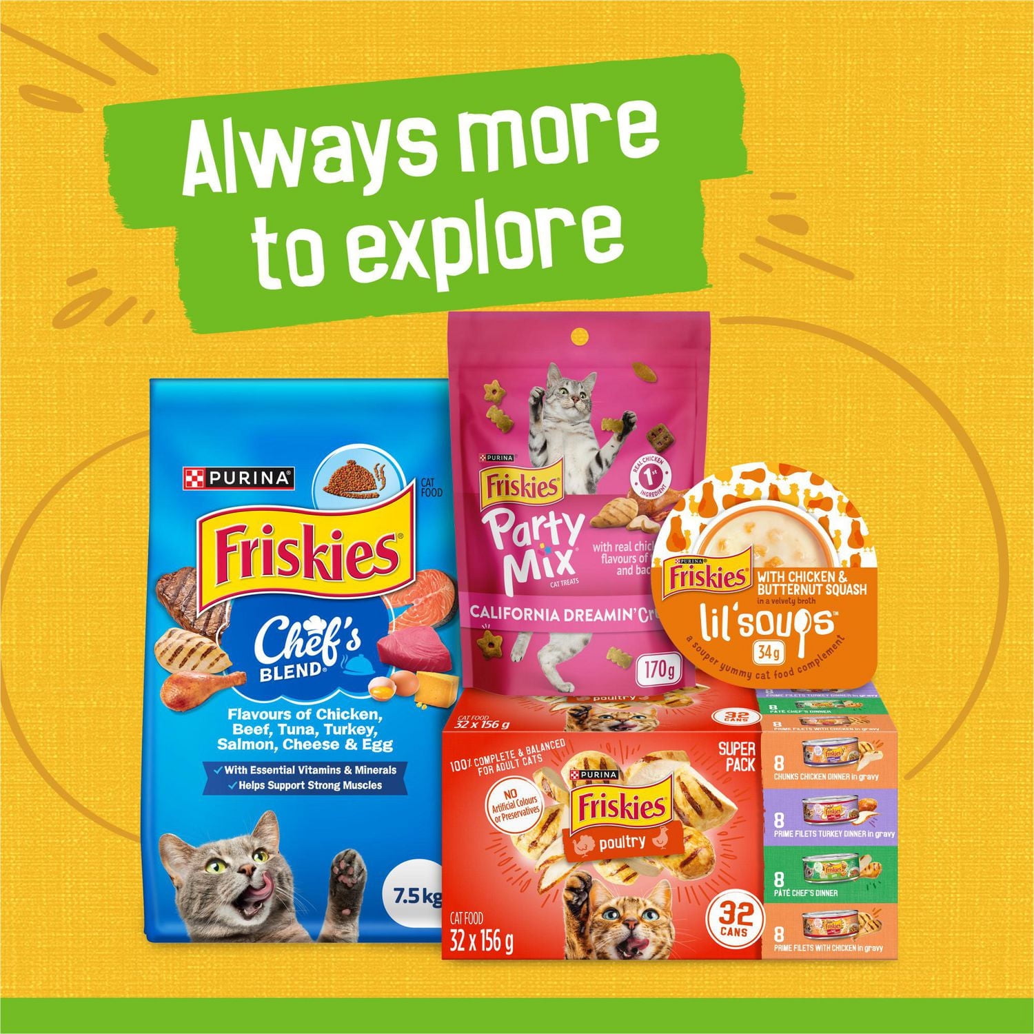 Purina Friskies Pate Chicken Dinner, Wet Cat Food 156G
