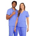 thumbnail image 3 of Adar Universal Unisex Scrubs - V-Neck Scrub Top, 3 of 7