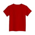 thumbnail image 1 of T-shirts Unis pour Tout-Petites Filles, Hauts à Manches Courtes pour Filles, Col Ras du Cou, Hauts d'Été pour Adolescentes, Ensembles pour Filles 3-4 Ans, Tenue pour Fille, 1 of 4