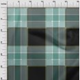 thumbnail image 2 of oneOone Georgette Viscose Fabric Tartan Check Print Sewing Fabric BTY 42 Inch Wide, 2 of 4