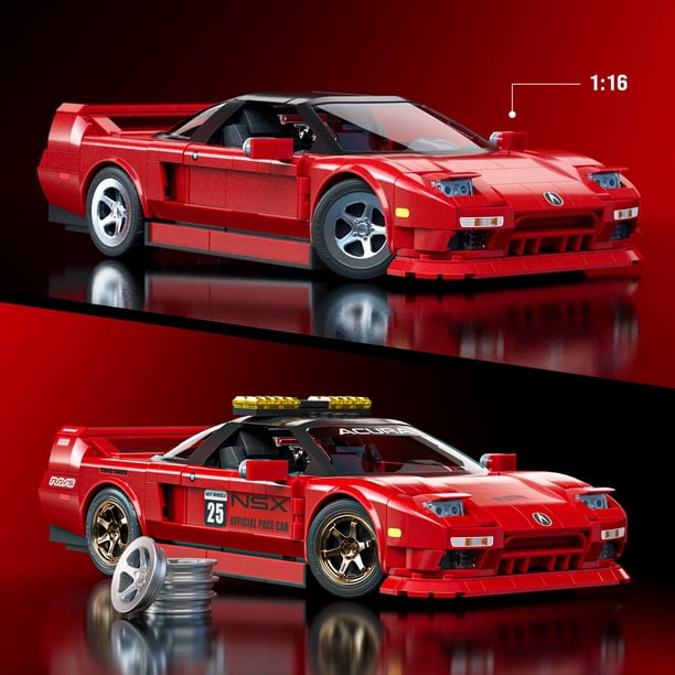 【新品未使用】ブリックショップ ホットウィール '90 アキュラ nsx Mattel Brick Shop Hot Wheels '90 Acura NSX Building Toy (876