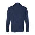 thumbnail image 2 of Lightweight Mélange Quarter-Zip Pullover, S, Collegiate Navy Melange, 2 of 2