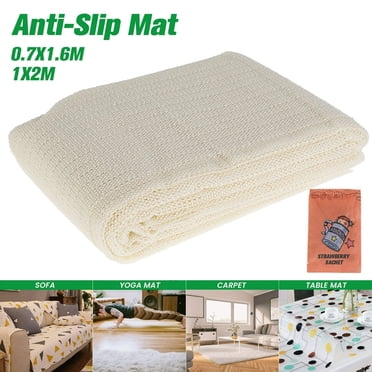 Non-Slip Carpet Underlay Rug Gripper Anti Slip Underlay Multi-Purpose Liner Non-Slip Mat Mesh Non-Slip lining Carpets Rug Pad Mat for Hard Floors Cushions