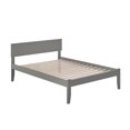 thumbnail image 3 of Orlando Full Solid Wood Platform Bed in Grey, 3 of 18