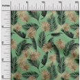 thumbnail image 2 of oneOone Rayon Sea Green Fabric Tropical Sewing Material Print Fabric By The Yard 56 Inch Wide, 2 of 4