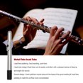 thumbnail image 4 of fastboy Practical Clarinet Flute Head Multi-color Waterproof Mouthpiece White Copper -Plated Wear-resistant Long Reed Pipe Sliver, 4 of 6