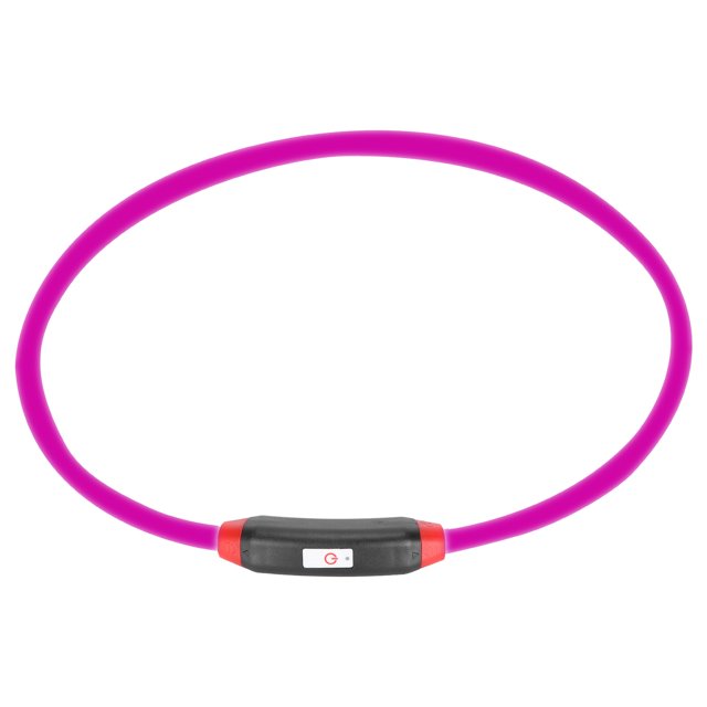 Gupbes USB Adjustable DIY Cutting LED Dog Anti-lost Collar Puppy Cat Neck Collars