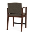 thumbnail image 3 of Pemberly Row Fauteuil de Hanche pour Réception Salle d'Attente Soins de Santé - Bois Noyer / Brun, 3 of 4