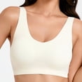 thumbnail image 1 of Seamless Comfort Bras for Solid Color T Shirt Wear with Smooth Back Design Everyday Support Everyday Back Smoothing Full Coverage Wireless bra, 1 of 7