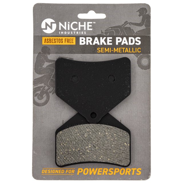 Niche Brake Pad Set Arctic Cat CrossFire Firecat Lynx 2000 Rear Semi-Metallic 519-KPA2501D
