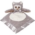 thumbnail image 1 of Bearington Baby Lil Owlie Snuggler 15 Inch Gray Owl Plush Stuffed Animal Security Blanket Lovey for Babies, 1 of 1