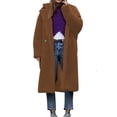 thumbnail image 2 of LOVZFMLL Vestes pour Femmes Manteau à Manches Longues en Cheveux d'Agneau Col Chaud, 2 of 7