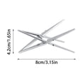 thumbnail image 2 of Camping Gear Stove Stand Stainless Steel Foldable Rack Support for Outdoor Activities Lightweight Cooking Base for Hiking and Camping, 2 of 5