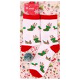thumbnail image 2 of TIEVOSA Bas Mi-Mollet Imprimés de Noël Bas pour Femmes Chaussettes Festives (Blanc), 2 of 6