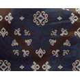 thumbnail image 4 of oneOone Tissu Georgette Viscose Tourbillon Ikat Décor Tissu Imprimé 42 Pouces de Large, 4 of 4