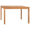 thumbnail image 1 of vidaXL Garden Dining Table 120x120x77 cm Solid Teak Wood, 1 of 4