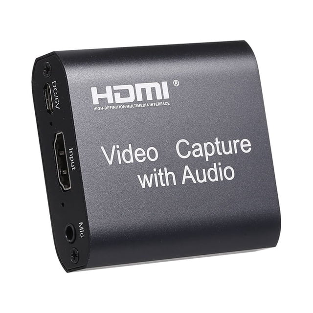 HD Video Capture Card with Audio HD to USB2.0 Capture Card 4K Input 1080P Output