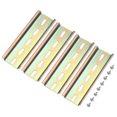 thumbnail image 1 of Unique Bargains DIN Rail Slotted Iron Mounting Guide 4 Inch x 1.4 Inch x 0.3 Inch Iridescent 4 Pcs, 1 of 4