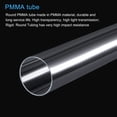 thumbnail image 4 of Unique Bargains 46mm ID 50mm OD 20' Acrylic Pipe Rigid Round Tube Clear High Impact for Lighting, Models, Plumbing, Crafts, 4 of 6
