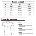 thumbnail image 3 of Plebaso Chemises Habillées pour Femmes Col Rond Manches Courtes Haut Décontracté Chemises Froncées Élégantes Blouses d'Été, 3 of 3