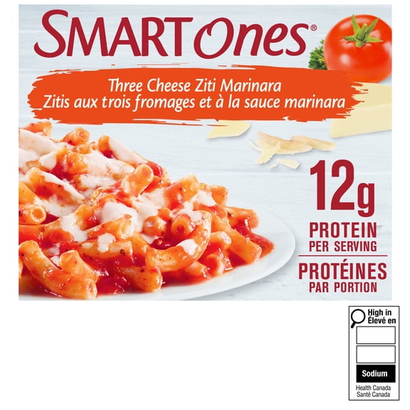 Zitis Aux Trois Fromages Et À La Sauce Marinara Surgelés 255 g