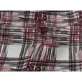 thumbnail image 4 of oneOone Viscose Jersey Fabric Swirl & Check Ikat Printed Fabric 1 Yard 60 Inch Wide, 4 of 5