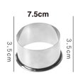 thumbnail image 1 of Dvkptbk Dumpling Maker Pastry Tools Stainless Steel Dumpling Maker Wraper Dough Cutter Home & Garden, 1 of 2