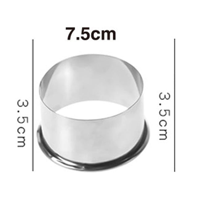 Dvkptbk Dumpling Maker Pastry Tools Stainless Steel Dumpling Maker Wraper Dough Cutter Home & Garden