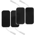 thumbnail image 3 of Easy@Home Tens Unité Tampons Adhésifs pour Électrode en Carbone, Conception Non Irritante 8 Pcs Tampons Réutilisables 2 Pouces x 4 Pouces + 8 Pcs Tampons Réutilisables 2 Pouces x 2 Pouces, 3 of 7