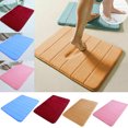 thumbnail image 4 of CAROOTU Soft Memory Foam Bath Mat Non Slip Floor Shower Rug Absorbent for Bathroom Bedroom, 4 of 7
