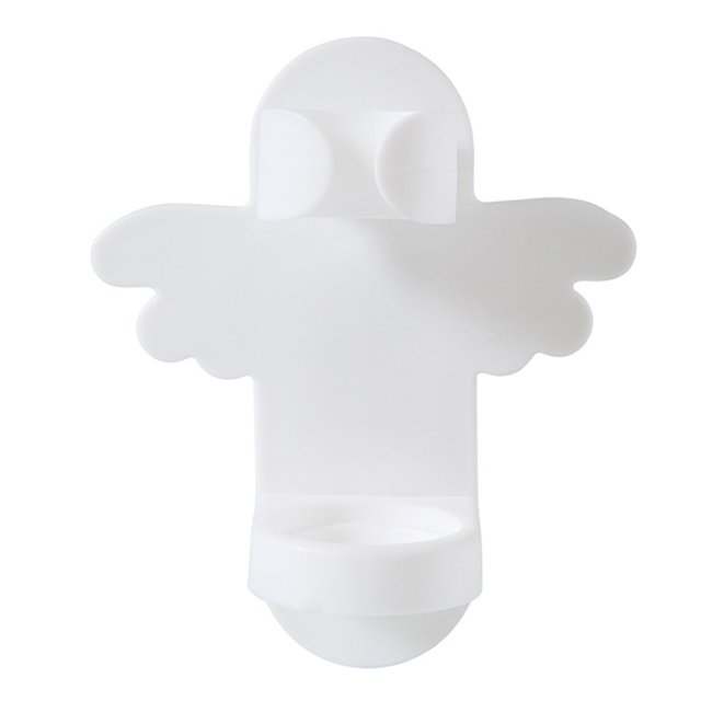 CAROOTU Electric Toothbrush Wall Holder Hanging Punch Free Wall-Mounted Cartoon Rack