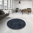 thumbnail image 4 of Ahgly Company Tapis de Zone Carré Abstrait Gris Ardoise Foncé Lavable en Machine, 4 Pieds Carré, 4 of 7