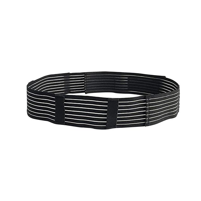 Abdominal Dialysis Belt Safety Breathable Dustproof Stretchy Drainage Protection Black 90cm
