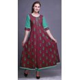 thumbnail image 2 of Bimba Robe Décontractée AnarkaliKurtiMaxi Imprimée IndianKurtisFor Women, 2 of 6