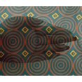 thumbnail image 4 of oneOone Viscose Chiffon Fabric Diamond & Circle Block Fabric Prints By Yard 42 Inch Wide, 4 of 4