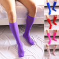 thumbnail image 2 of MesaSe 1 Pair Candy Color Anti-slip Smooth Men Socks Knee High Invisible Seamless Tube Socks, 2 of 11