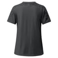 thumbnail image 5 of Plebaso T-Shirts pour Femmes 2025 Manches Courtes Décontractées Col Rond Hauts Élégants Blouses Habillées pour Femmes P-5TG, 5 of 5