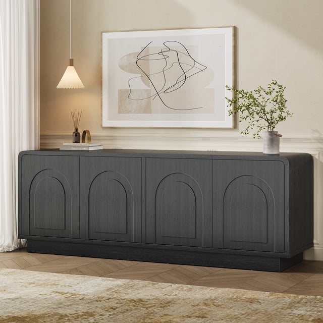 Internet Cable Tv Bestier Modern TV Stand for TVs up to 70