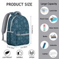 thumbnail image 4 of Cosmic Galaxy Students Backpack Sci-fi Lovers Outer Space Nebula Celestial Design, Durable and Adjustable Strap School Bag, 4 of 6