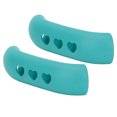 thumbnail image 3 of 2 Pcs Poignée d'Assistance en Silicone, Poignée de Pot en Silicone, Manchon de Poignée Antidérapant, Wok, 3 of 8